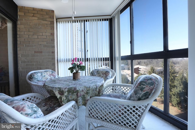 3310 N Leisure World Blvd Unit 6-612, Silver Spring, MD 20906 - sunroom with a healthy amount of sunlight