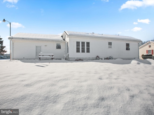 view of back of house