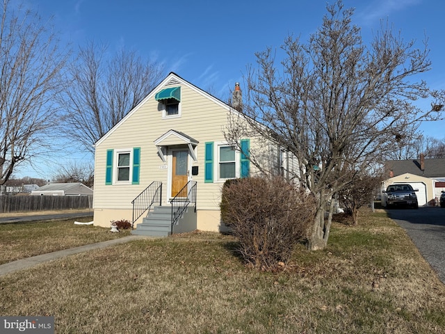 1901 Walnut Ave, Dundalk, MD 21222 - view of front facade with a chimney