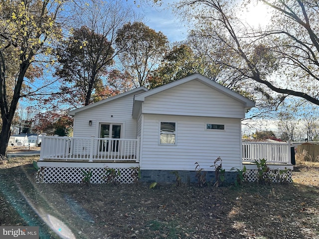 32511 N Ave Unit 19750, Millsboro, DE 19966 - back of house featuring a deck