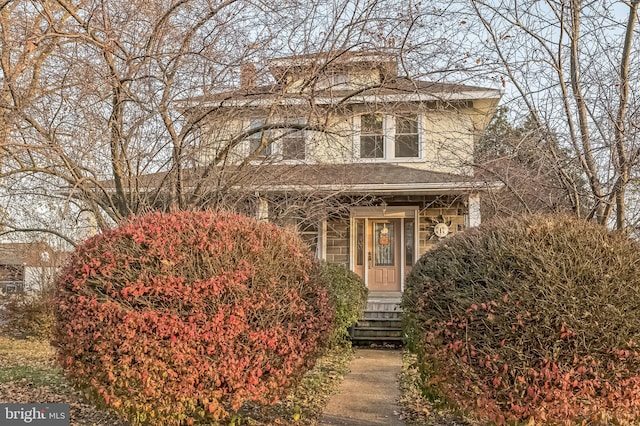 view of front of house