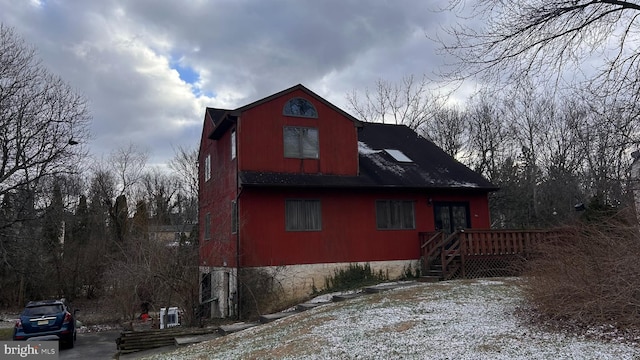 view of home's exterior