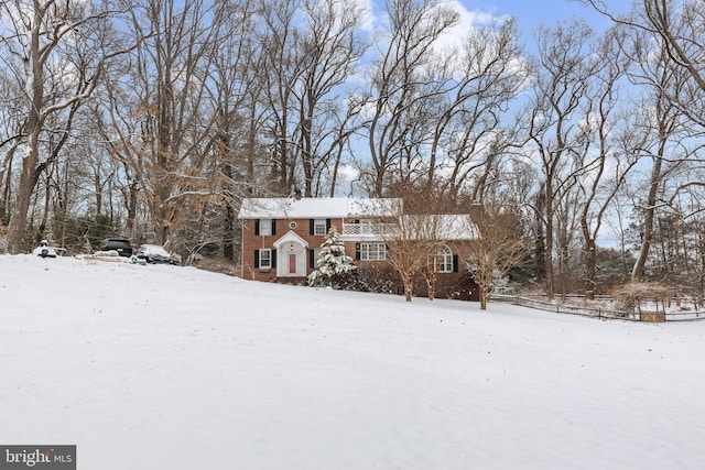 view of front of house