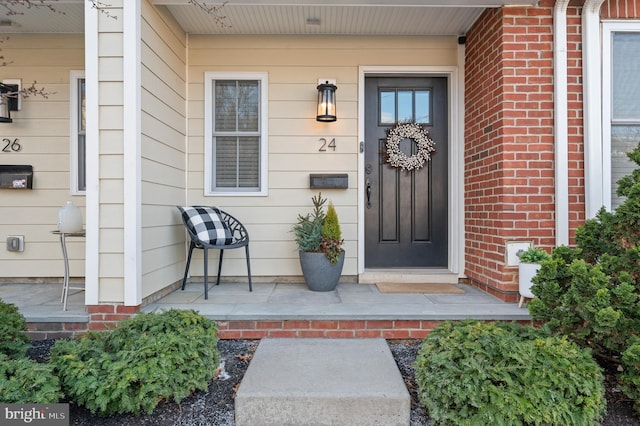 view of property entrance