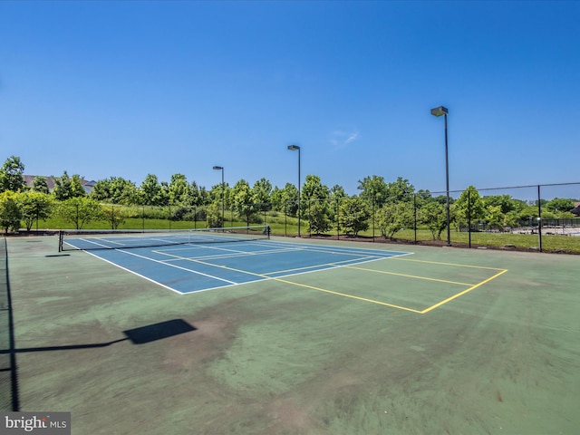 view of sport court featuring basketball court