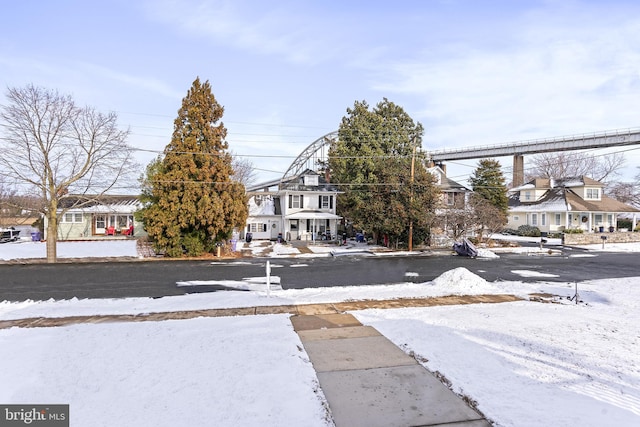 view of front facade featuring a residential view