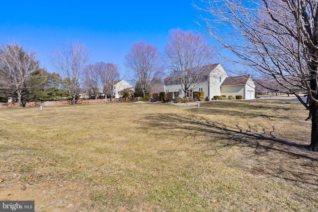 view of yard