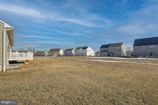 view of yard