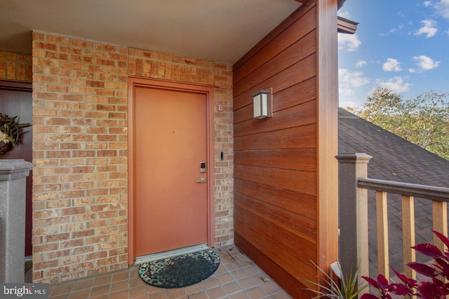 view of property entrance