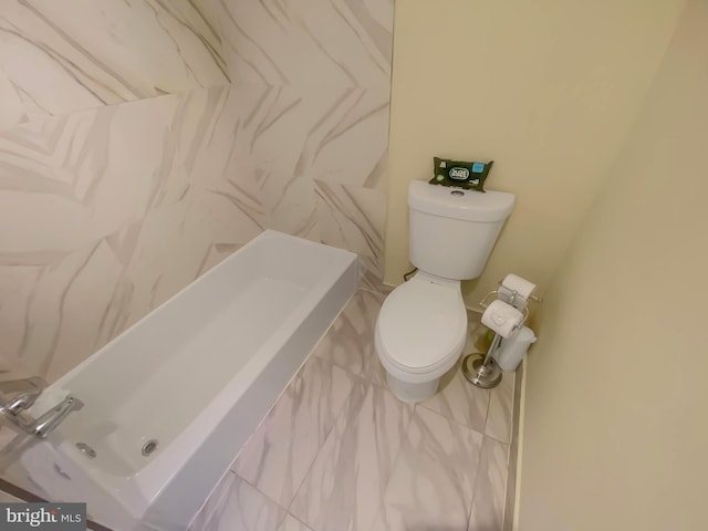 bathroom with toilet