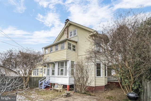 view of back of house