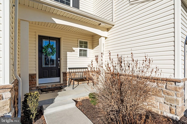 view of property entrance