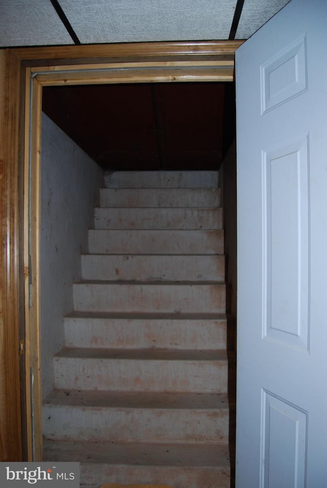 view of staircase