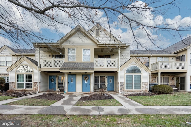 view of townhome / multi-family property