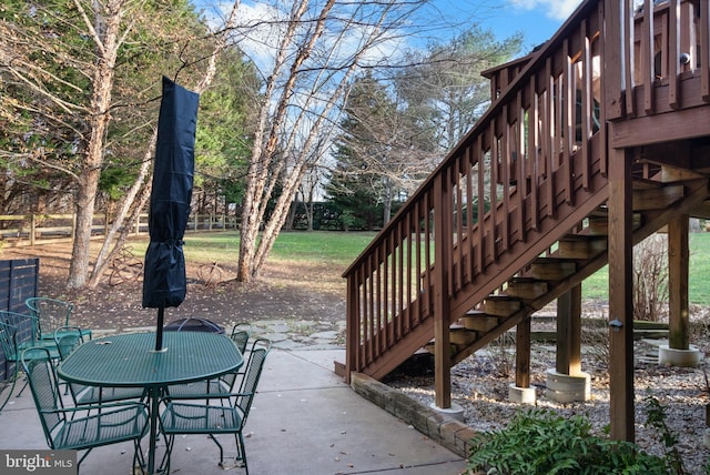 view of patio