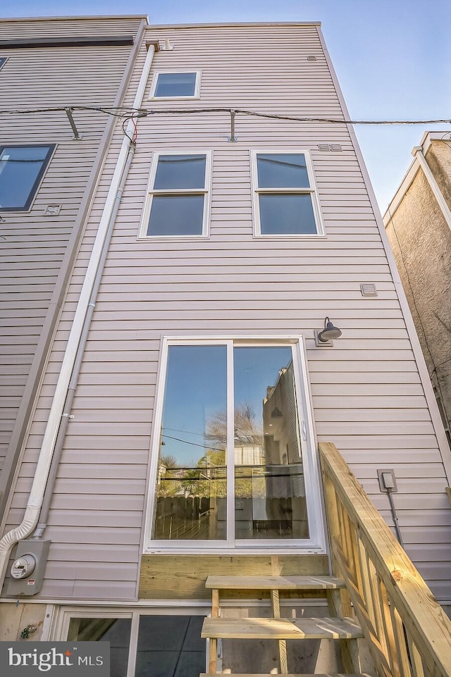 view of rear view of house