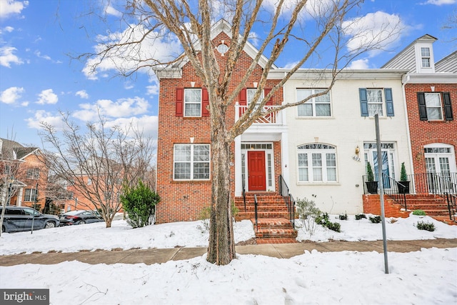 view of townhome / multi-family property