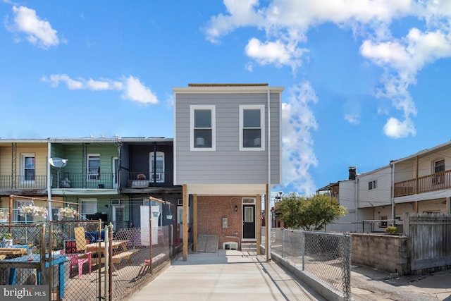 view of rear view of house