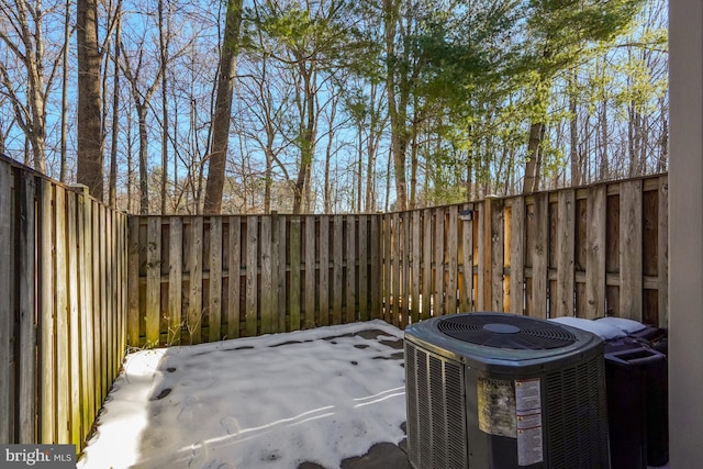 view of patio / terrace with cooling unit