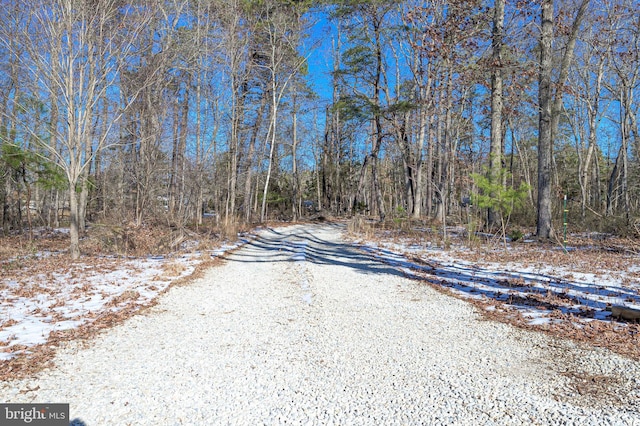 view of road