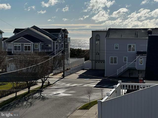 exterior space with a garage