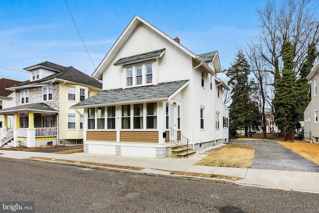 view of front of house