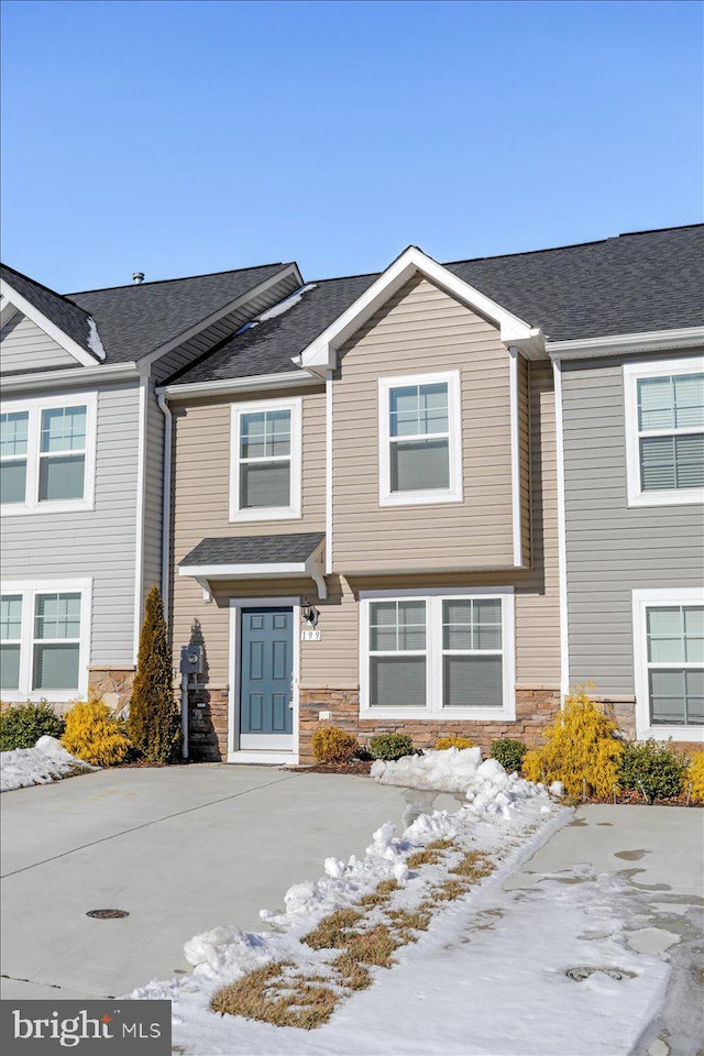 view of townhome / multi-family property