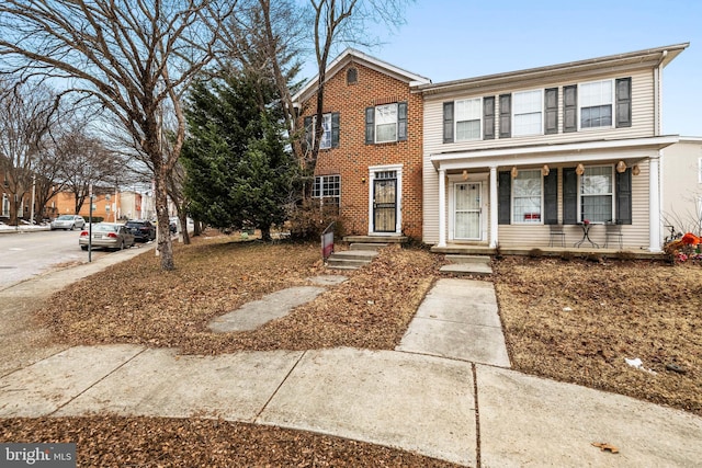 view of townhome / multi-family property