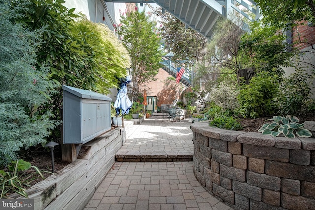 view of patio