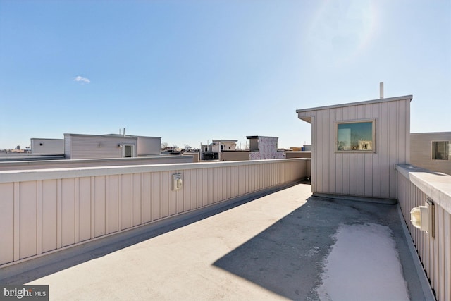 view of patio / terrace featuring a balcony