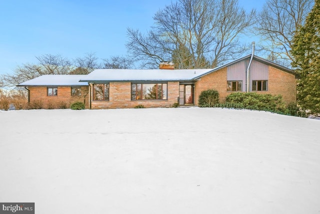 view of ranch-style house