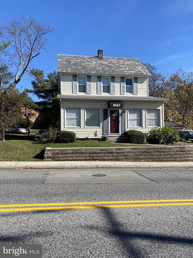 view of front of house