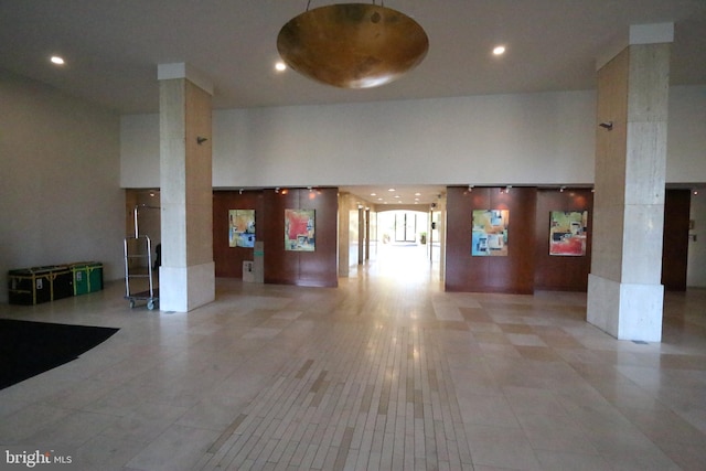 view of community lobby