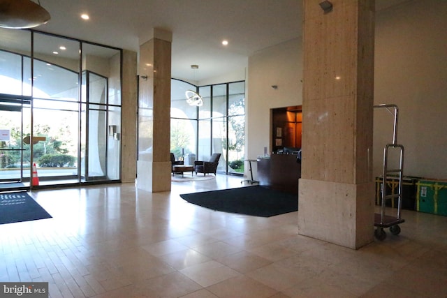 view of lobby