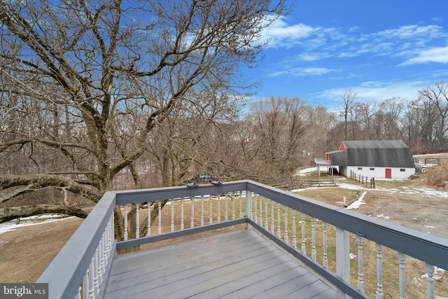 view of deck