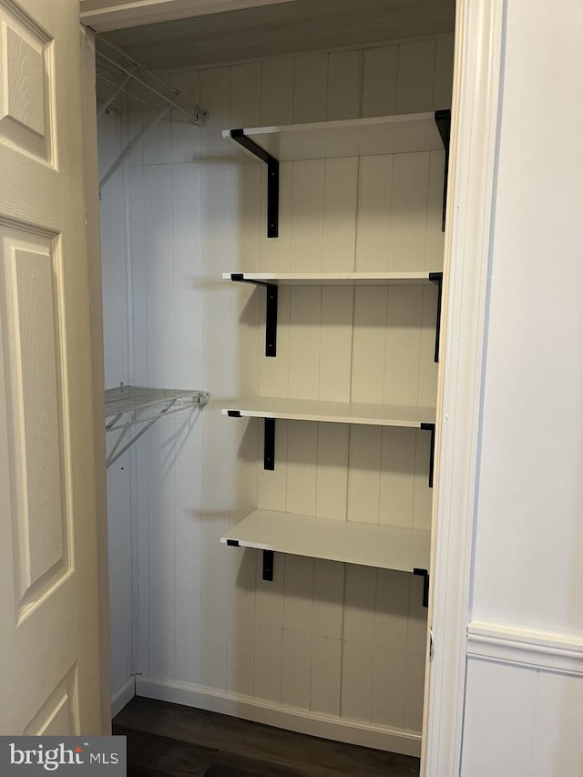 view of closet