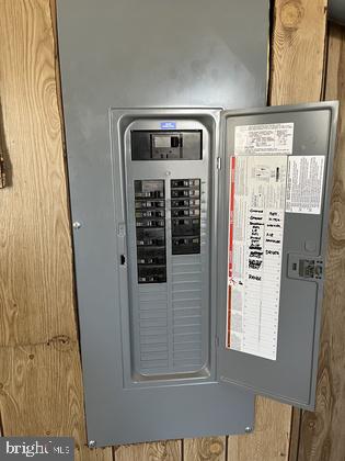 utility room with electric panel