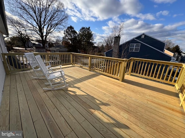 view of deck