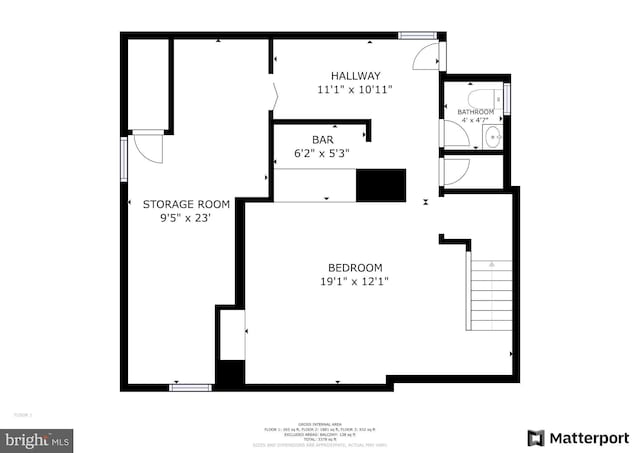 4901 Stillwell Ave, Alexandria, VA 22309 - floor plan