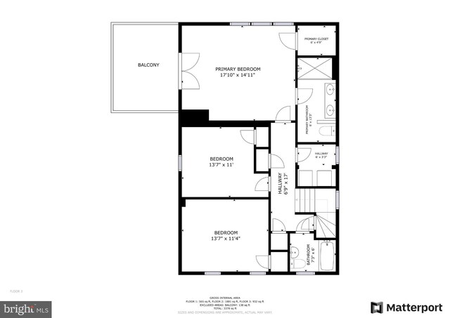 4901 Stillwell Ave, Alexandria, VA 22309 - floor plan