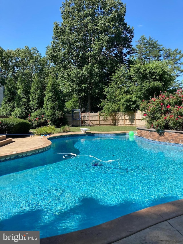 view of swimming pool