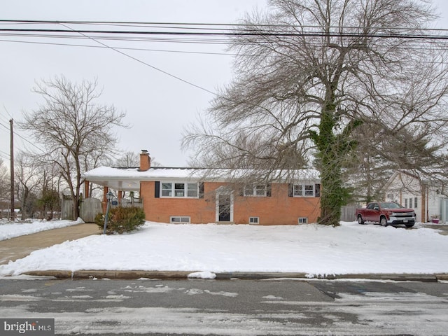 view of front of house