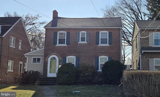 view of colonial house