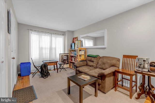 view of living room