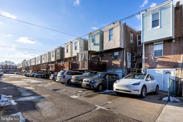 view of car parking