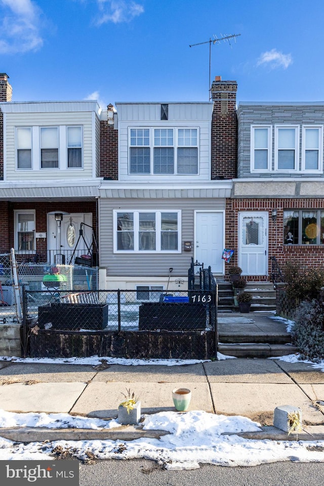 view of townhome / multi-family property