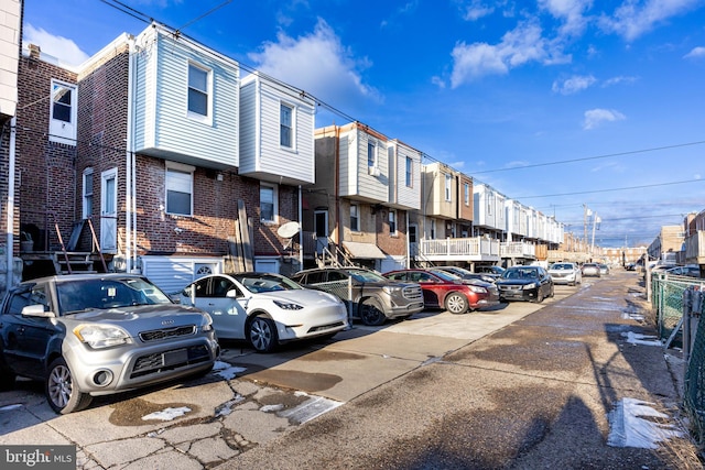 view of vehicle parking