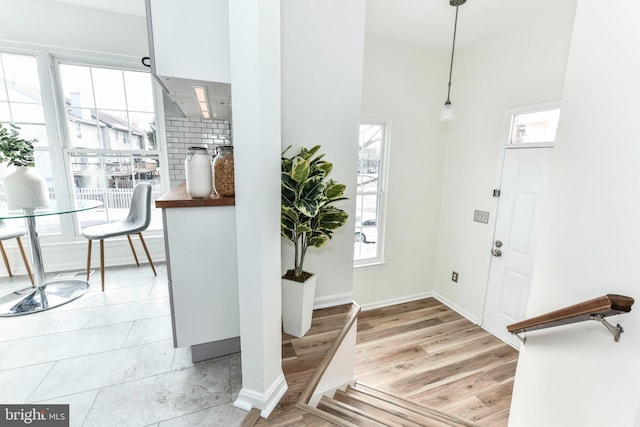 view of entrance foyer