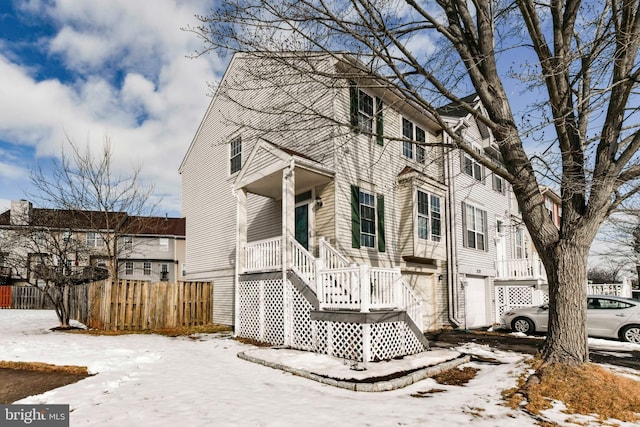 view of front of house