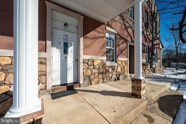 view of property entrance